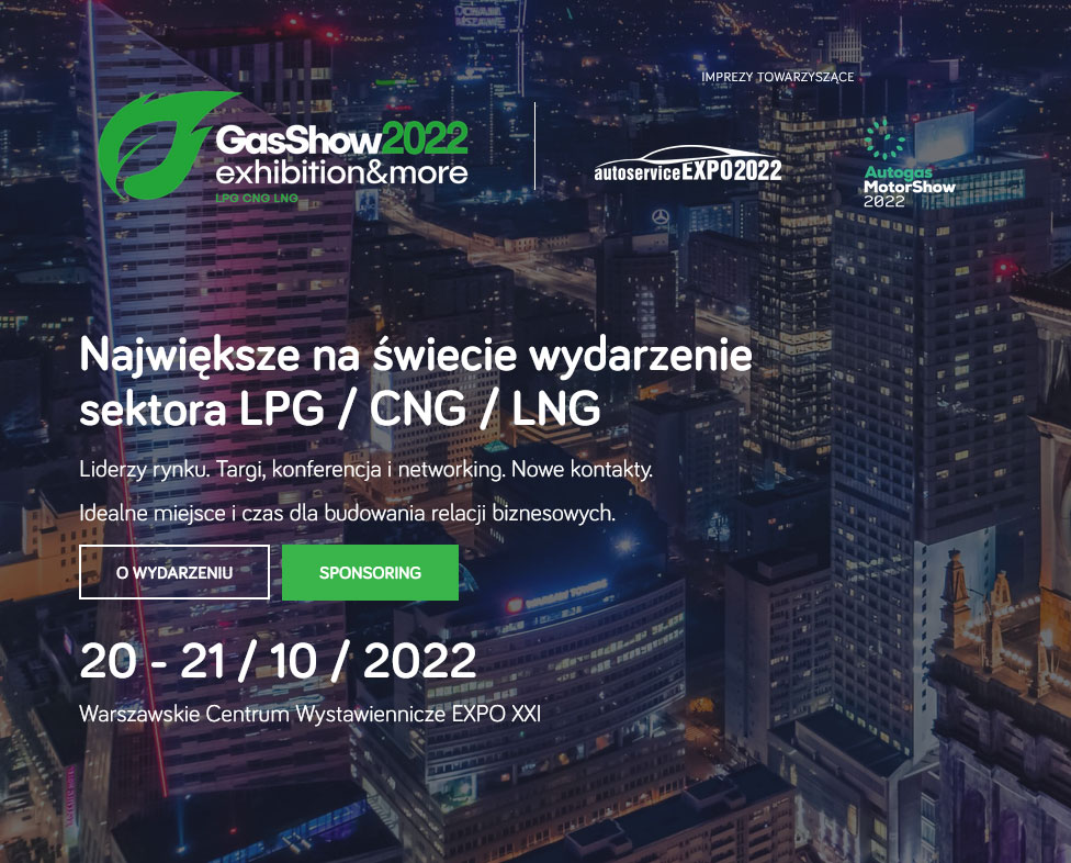 Gasshow 2022 in Warsaw.